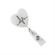 Heart Health Badge Reel with Swivel Back