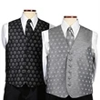 Custom Woven Silk Men's Vest