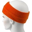 Orange Fleece Headband