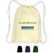 Cotton Drawstring Backpack