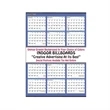 R701Jumbo mini Yearly Calendar Planner