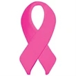 Pink Ribbon Shaped Stress Reliever