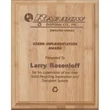 Bamboo Plaque Laser Engraved