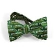 Custom Wet Dye Logo Silk Self Bow Tie