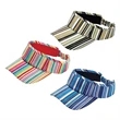 Pro Style Canvas Stripe Visor