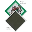 Full Magnet 2 Inch Diamond Button