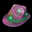 Sequin LED Mardi Gras Hat