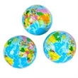 Squeeze Ball Earth 3"