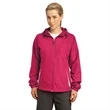 Sport-Tek® Ladies' color block hooded jacket