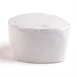 White Baker's Cap