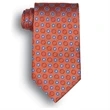 Discontinued - Orange Ellison Bay Collection Silk Tie