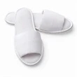 Women's Open Toe Microfiber Slippers