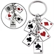 Poker Card Keychain