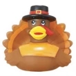 Rubber Happy Turkey Duck