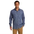 Port Authority® Denim Shirt with Patch Pockets