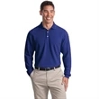 Port Authority® Long Sleeve EZCotton Pique Polo