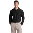 Port Authority Long Sleeve Silk Touch Polo.