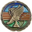 2 1/2" Track Color Epoxy Medal