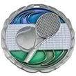 2 1/2" Tennis Color Epoxy Medal
