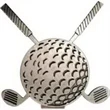Vibraprint® Cross Club Golf Hat Clip w/ Ball Marker