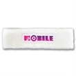 Heavyweight Terry Headband with Sewn Laminated Applique