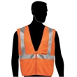 Class 2 Blaze Orange Safety Vest in sizes