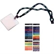 1/2" Dual-Use Cotton Trade Show Lanyard