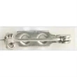 Small Locking Jewelers Badge Fastener Pin (3/4")