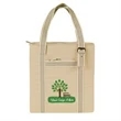 Recyclable, Reusable Vertical Brief Tote Bag