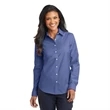 Port Authority Ladies SuperPro Oxford Shirt.