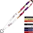 3/4" Dye-Sublimated Sewn Lanyard with Black Split Ring
