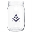 16 oz Mason Glass Jar