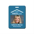 The Parthenon full color ID badge with a personalize
