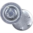 Round Plated Magnet Badge Fastener (Single Circle) (11/16")
