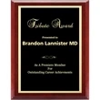 Legacy Gloss Mahogany Award Plaque
