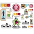 Custom Sticker Sheet - Made with our Recyclable Enviroliner