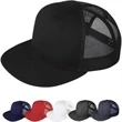 6 Panel Flat Bill Snapback Trucker Cap