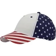 Cotton Twill USA Flag Cap