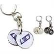Shopping Cart Token Key Chain
