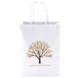 White Kraft Shopping Bag