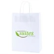 White Kraft Shopping Bag