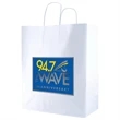 White Kraft Shopping Bag