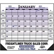 Twelve Sheet Desk Pad Calendar