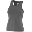Girls Poly/Spandex Solid Racerback Tank