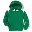 Youth Hooded Sweatshirt -w- WHITE Accents Screen Printed $27
