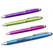 Plastic Twist Action Pen Complete with Soft PDA Stylus