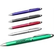 Plastic Twist Action Pen Complete with Soft PDA Stylus