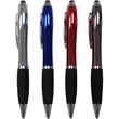 Plastic Twist Action Ball Point Pen with Soft PDA Stylus