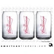 Bud 16 oz. Can Shaped Tumblers 