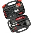 Tool Set with Bi-Fold Carrying Case